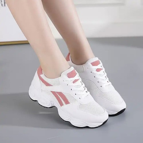 Sports Shoes Breathable Casual Fashion Sneakers - White image