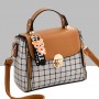 Small Square New Fashion Cross Border Women Shoulder Handbag - Brown