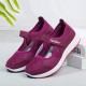 Non Slip Breathable Walking Sports Shoes - Pink image
