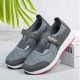 Non Slip Breathable Walking Sports Shoes - Grey image