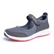 Non Slip Breathable Walking Sports Shoes - Grey image