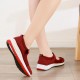 Non Slip Breathable Walking Sports Shoes - Red image