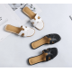 Casual Flip Flop H-Type Fashion Wear Women Slipper - Black image