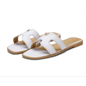 Casual Flip Flop H-Type Fashion Wear Women Slipper - White