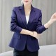 Formal Wear Slim Blazer Suit Jacket - Blue image