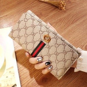 Mini Designers Texture Handy Women Wallet - Grey