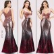 Sequined Skirt High Waist Mermaid Party Long Dress - Pink image