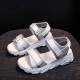 Women Casual Strap Sporty Magic Cushion Wedge Heel Sandal - Grey image