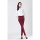 Women Casual Harem Pants Spring and autumn Trousers Real Shot - RED image