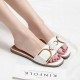  Casual Fashion Flip Flop Casual Flat Slippers - White image