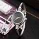 Stylish Silver Robe Strapped Bracelet Watch-Silver image