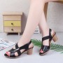 Women's New Summer Lightweight Comfortable Sandals - Black