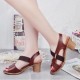 Women's New Summer Lightweight Comfortable Sandals - Brown image