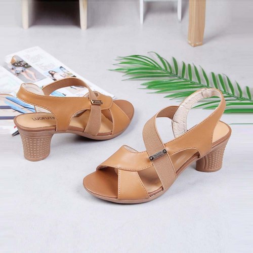Women's New Summer Lightweight Comfortable Sandals - Beige image