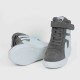 Latest Style High Top Women's Hidden Wedge Sneaker Shoes - Grey image