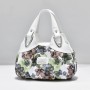 Multicolor Flower Printed Party Shoulder Bag - Green