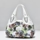 Multicolor Flower Printed Party Shoulder Bag - Green image