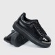 Trending Latest Fashion Casual Thick Soled Sneakers - Black image