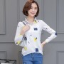 Geometric Print Pattern Pull Over Ladies Top - Yellow