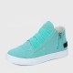 Classic Round Toe Lightweight Canvas Shoe for Ladies - Light Green image