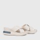 Casual Wear Open Toe Wedge Slippers for Women - White image