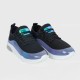 Women’s Slip On Breathable Sole Shiny Casual Shoes - Black image