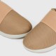 Women’s Light Weight Air Cushion Slip On Slippers - Beige image
