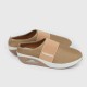 Women’s Light Weight Air Cushion Slip On Slippers - Beige image