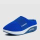 Women’s Light Weight Air Cushion Slip On Slippers - Blue image