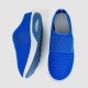 Women’s Light Weight Air Cushion Slip On Slippers - Blue image