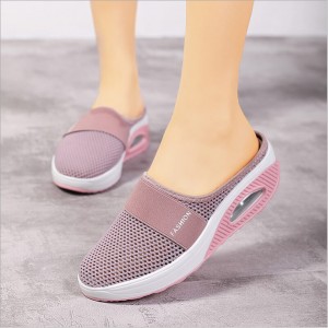 Women’s Light Weight Air Cushion Slip On Slippers - Pink