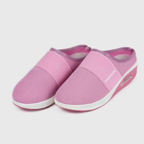 Women’s Light Weight Air Cushion Slip On Slippers - Pink image
