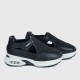 Women’s Breathable Casual Velcro Sport Shoes – Black image