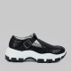 Casual Lightweight Chunky Sports Buckle Sneakers - Black image