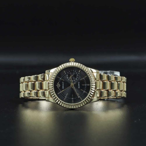 Casual Analogue Quartz Ladies Wrist Watch - Gold image