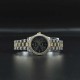 Casual Analogue Quartz Ladies Wrist Watch - Silver Gold Strap image