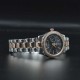 Casual Analogue Quartz Ladies Wrist Watch - Silver Rose Gold Strap image