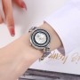 Women's Sand Ball Flow Stylish Quartz Watch - Silver