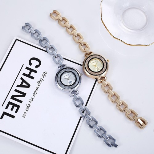 Women's Sand Ball Flow Stylish Quartz Watch - Silver image