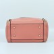 Zipper closure Leather Handbag For Ladies - Orange image