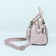 Zipper closure Leather Handbag For Ladies - Pink image