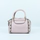 Zipper closure Leather Handbag For Ladies - Pink image