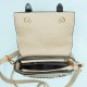 Rivets Fashion Magnetic Closure Women's Leather Shoulder Bag - Brown image