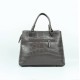 Women's Fashion Leather Tote shoulder Bag - Chocolate image