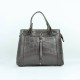 Women's Fashion Leather Tote shoulder Bag - Chocolate image