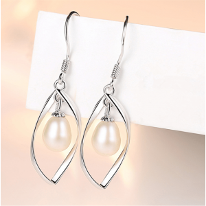 Versatile Design New Pearl Pendant Earrings
