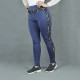 Gothic Sexy Lace Hip Lift Sports Pants - Blue image