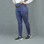 Gothic Sexy Lace Hip Lift  Sports Pants - Blue 