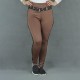 Gothic Sexy Lace Hip Lift Sports Pants - Brown image