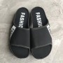 Platform Round Toe Soft Flat Bottom Women Slippers - Black